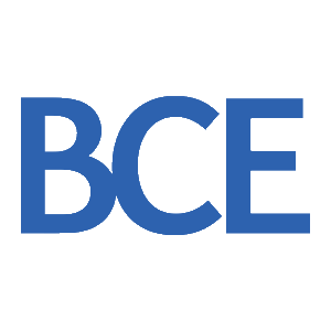 BCE (BCE)의 로고.