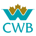 Canadian Western Bank (CWB)의 로고.