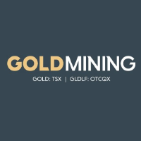 GoldMining (GOLD)의 로고.