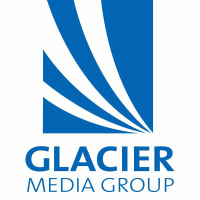 Glacier Media (GVC)의 로고.