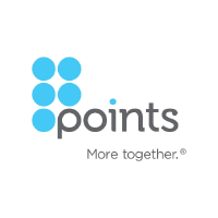 Points.com (PTS)의 로고.